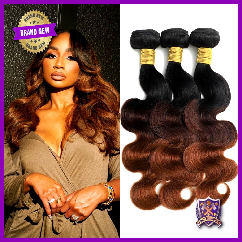 100% Real Virgin Human Hair Extensions Body Wave Bundles 10-14 Inch